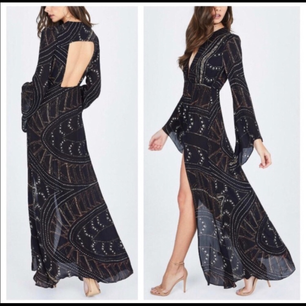 Stone Cold Fox Azzurra Gown - Art Deco